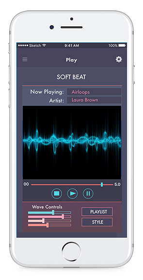 Music player playscreen